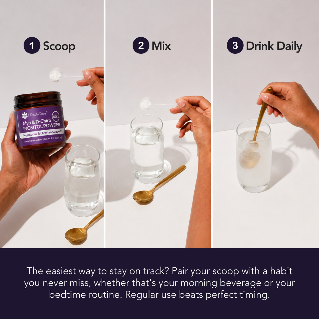 Myo and D-Chiro Inositol Powder