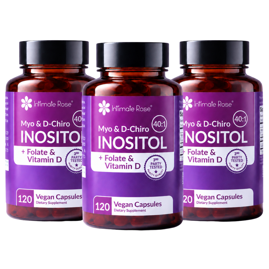 Myo-Inositol and D-Chiro Inositol 40:1 + Folate and Vitamin D Supplement
