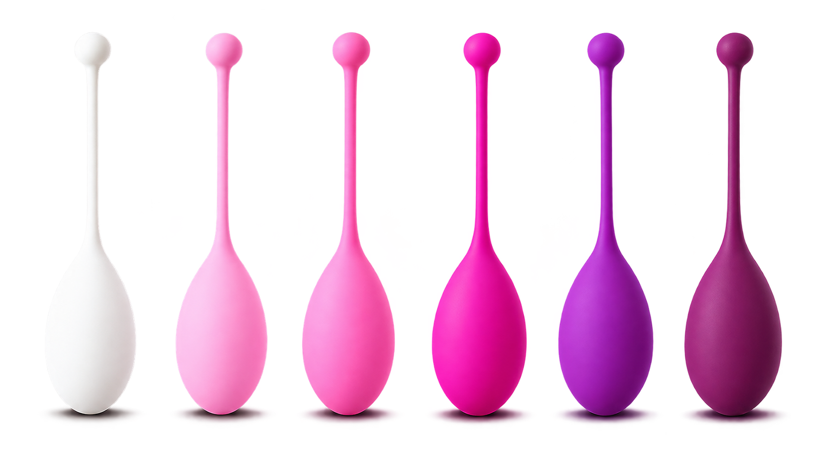 Six progressive kegel weights