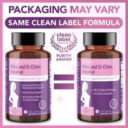 3 Pack - Myo-Inositol & D-Chiro Inositol