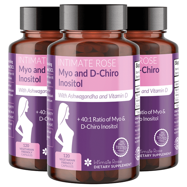 3 Pack - Myo-Inositol & D-Chiro Inositol